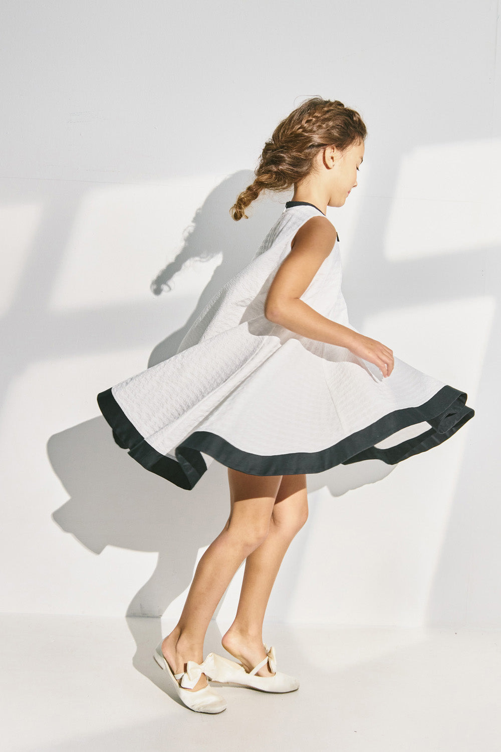 【予約商品】Luxury コレクション：Audrey リボンサーキュラーワンピース