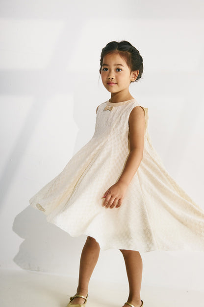 【予約商品】Luxury コレクション：Luminous リボンサーキュラーワンピース
