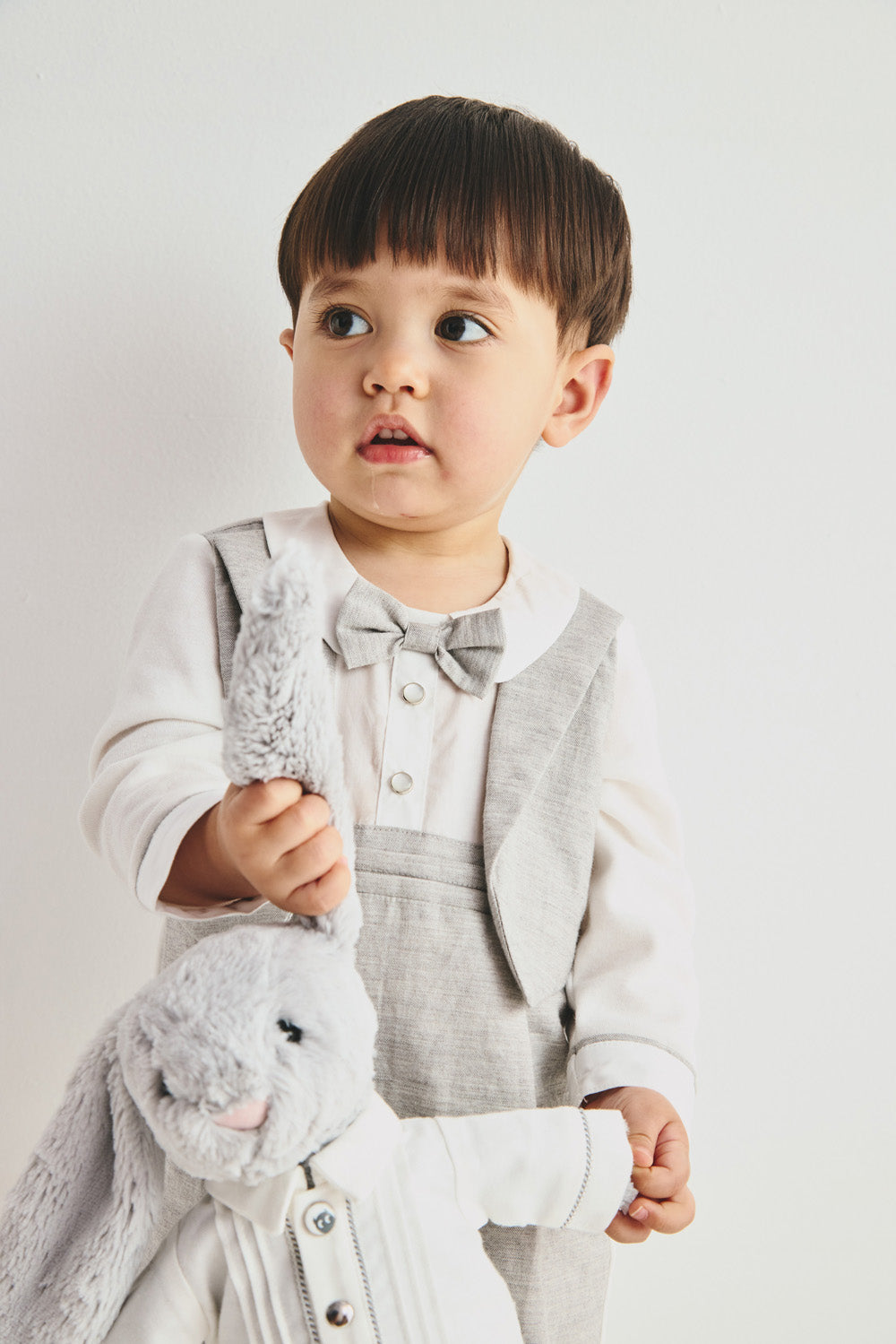 【予約商品】Main コレクション：Young Duke ジェントルマン風ロンパース