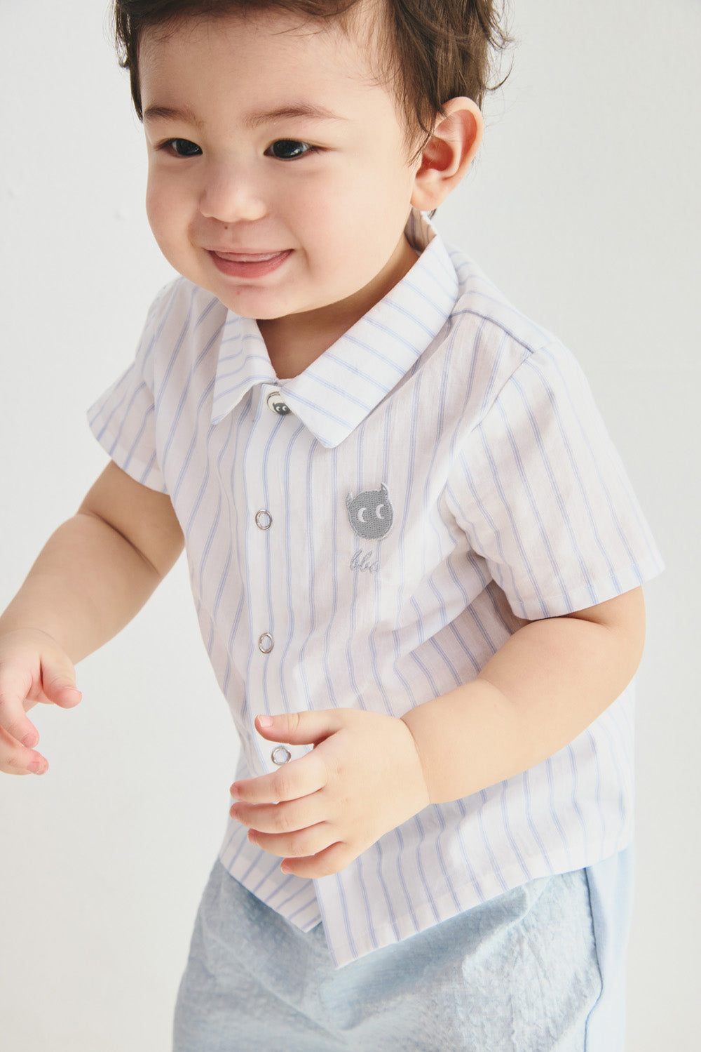 【予約商品】Main コレクション：Prep Stripe トライプシャツ