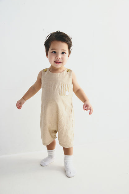 【予約商品】Main コレクション：Casual Line ポケット付きサロペット