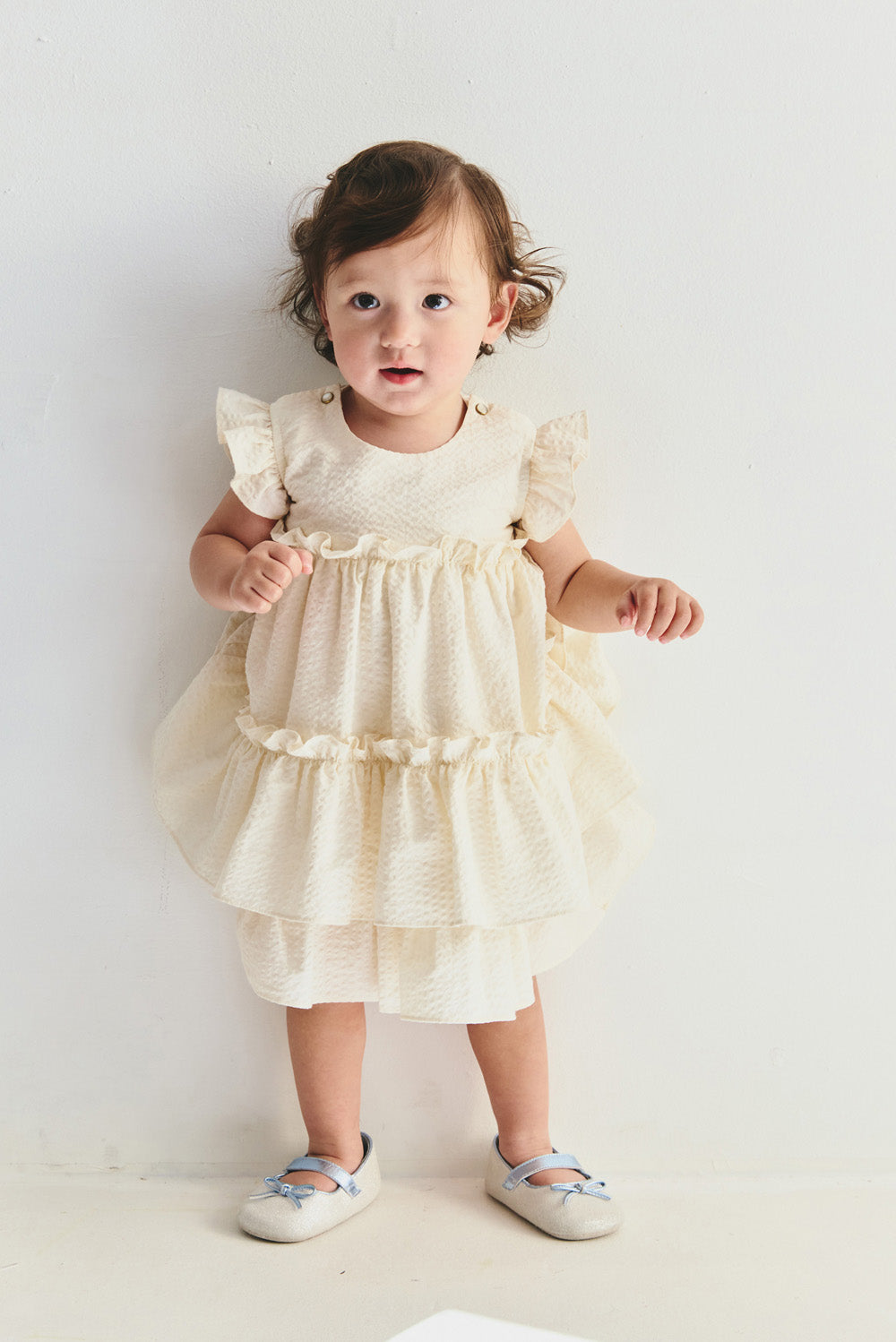 【予約商品】Mainコレクション：Cloud Frill フリルワンピース