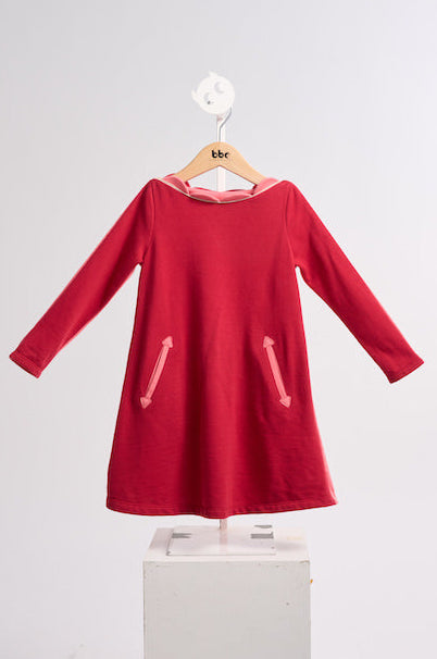 シャンソン・ブルーミングカラーワンピース