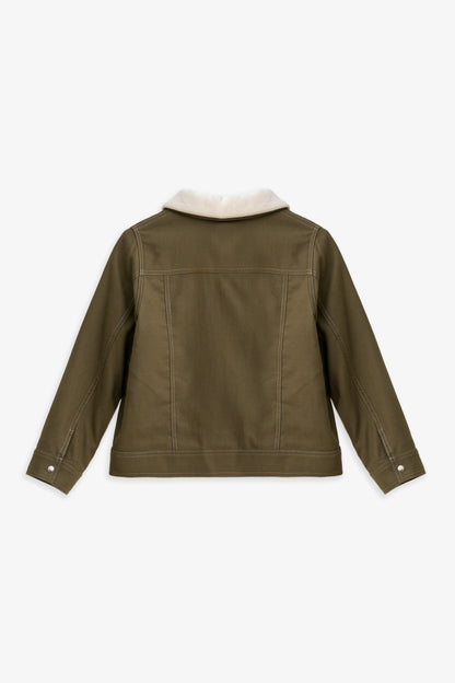 【予約商品】Luxuryコレクション：Theo 2WAY 切り替え長袖ジャケット
