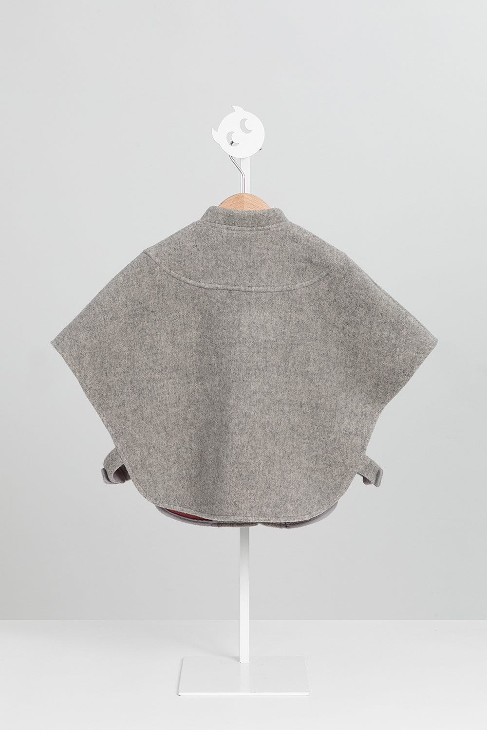 【予約商品】Luxuryコレクション：Jolieリボン襟ウールケープコート