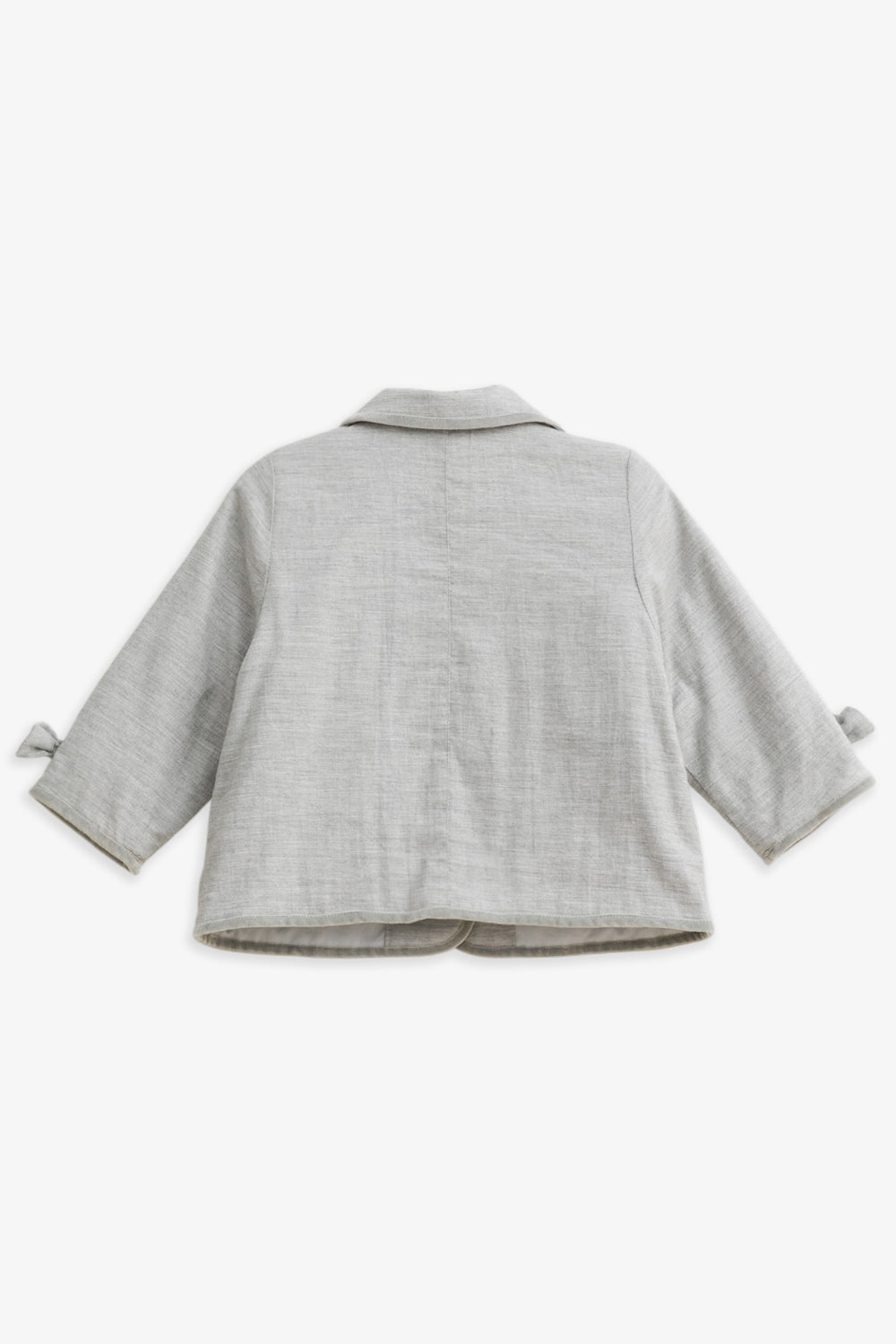 【予約商品】Mainコレクション：Rosie ラウンドカラー リボン 中綿ジャケット