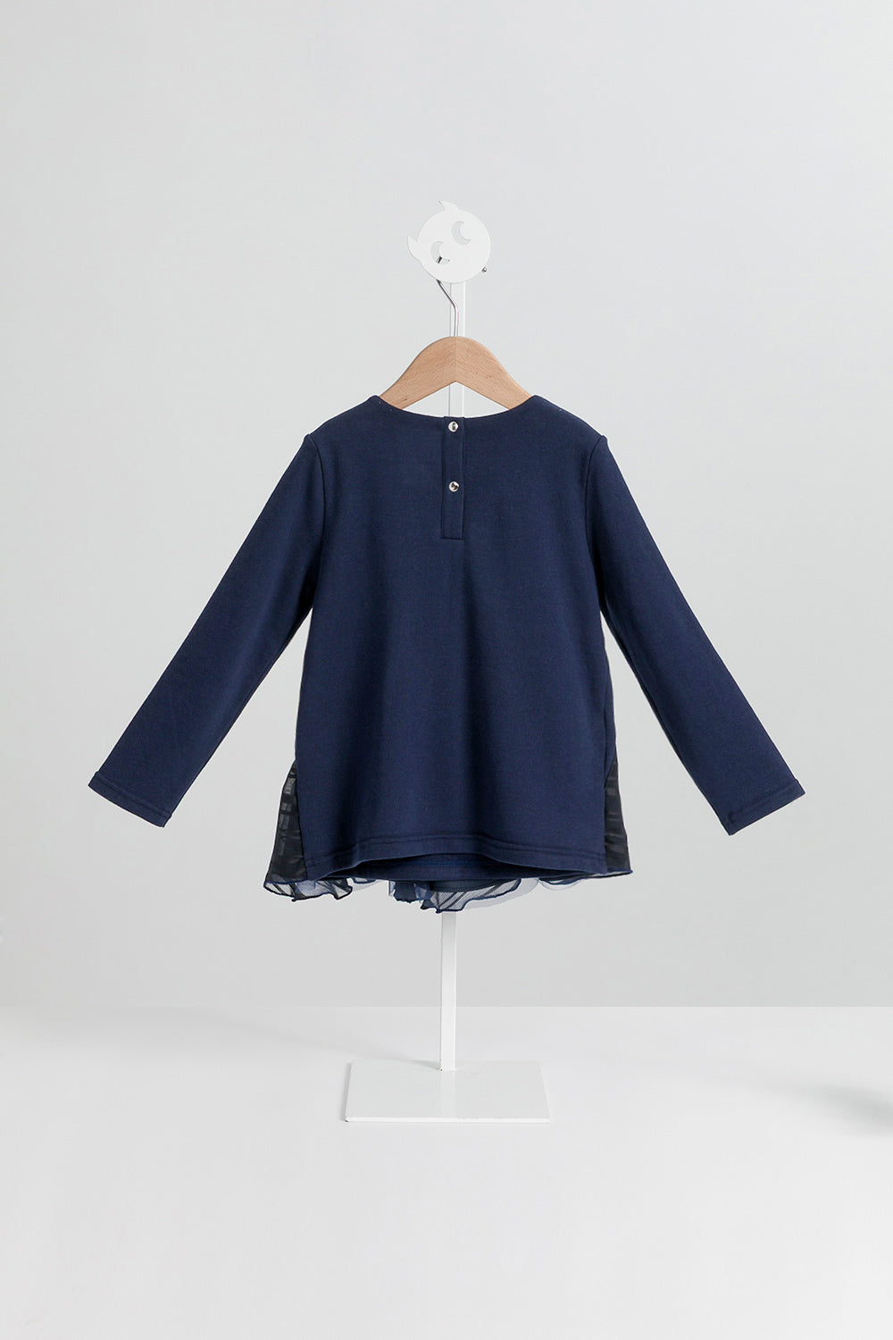 【予約商品】Mainコレクション：Ribbon Bloom 切替えブラウス