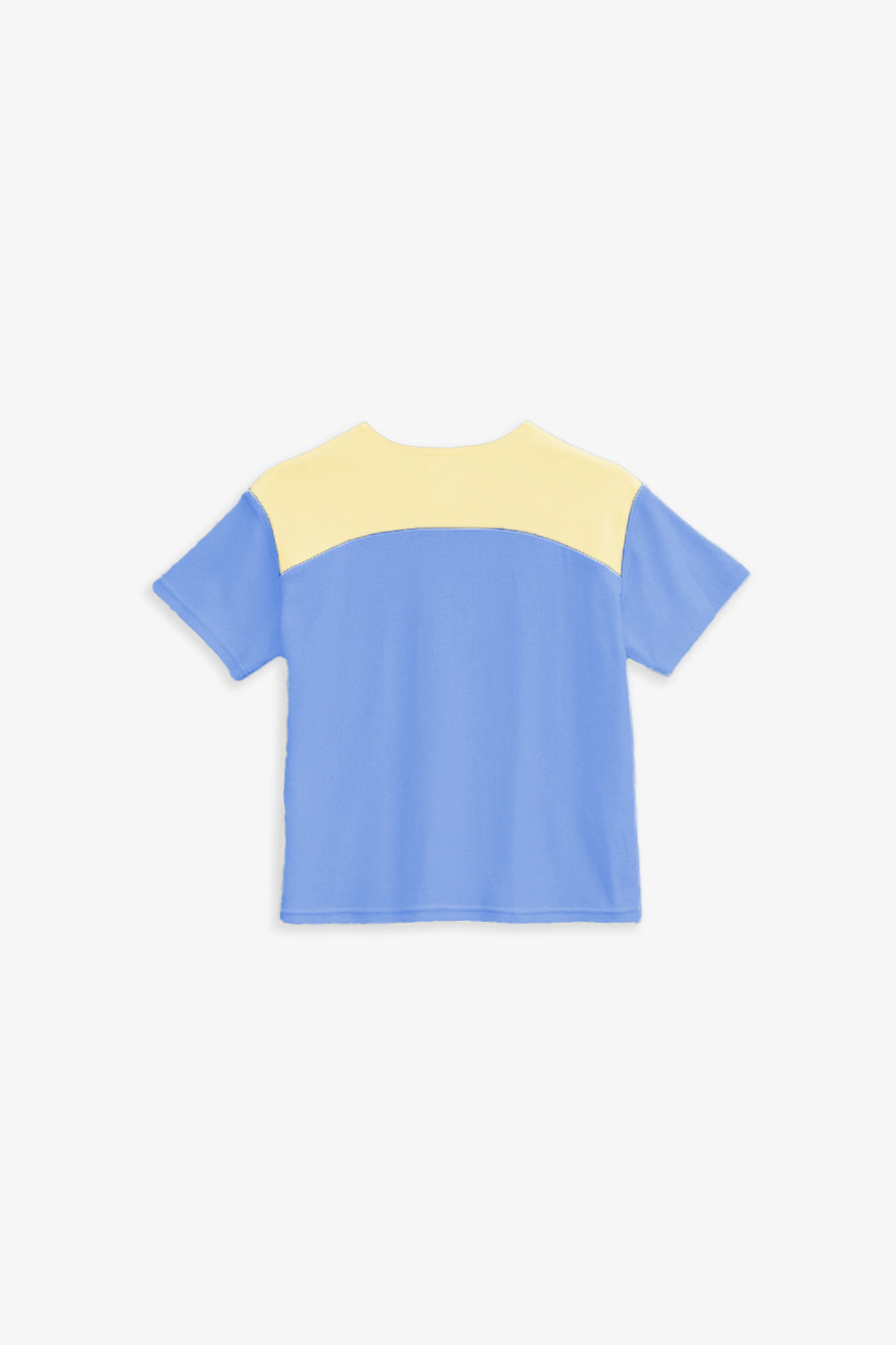 【予約商品】Main コレクション Modern ロゴ刺繍切替デザインTシャツ