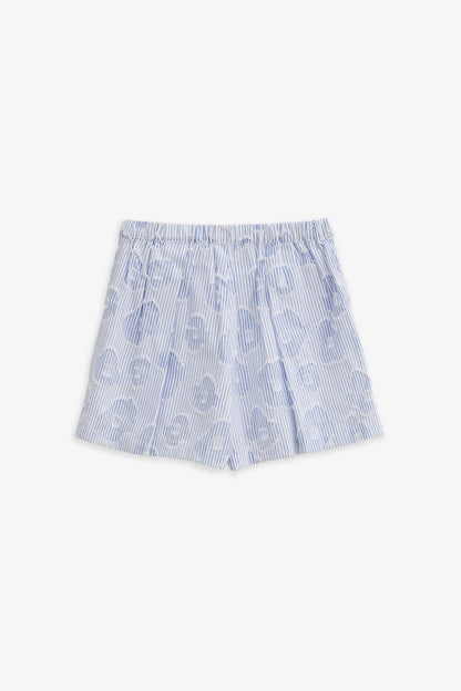 【予約商品】Luxury コレクション：Soft Glow リボン結びキュロットスカート