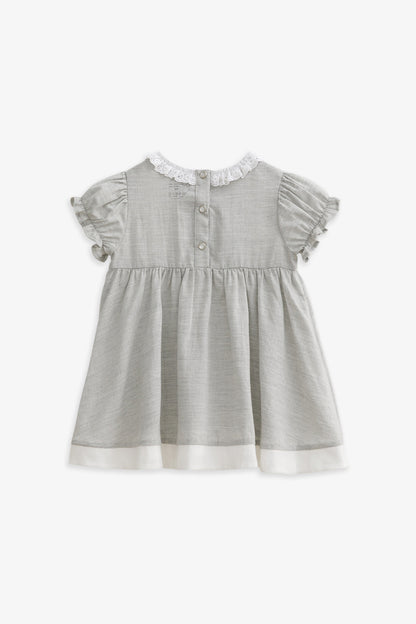 Mainコレクション ：Ruffle Cloud パフスリーブワンピース