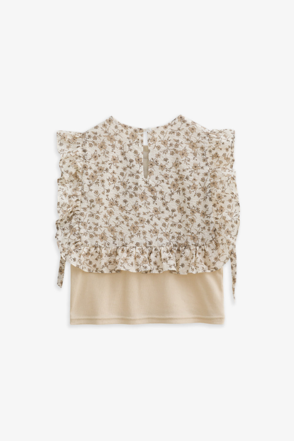 【予約商品】Luxury コレクション：Jardin フラワープリントトップス