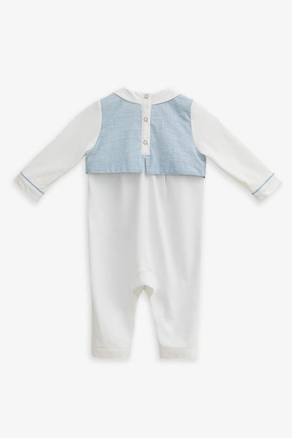 【予約商品】Main コレクション：Young Duke ジェントルマン風ロンパース