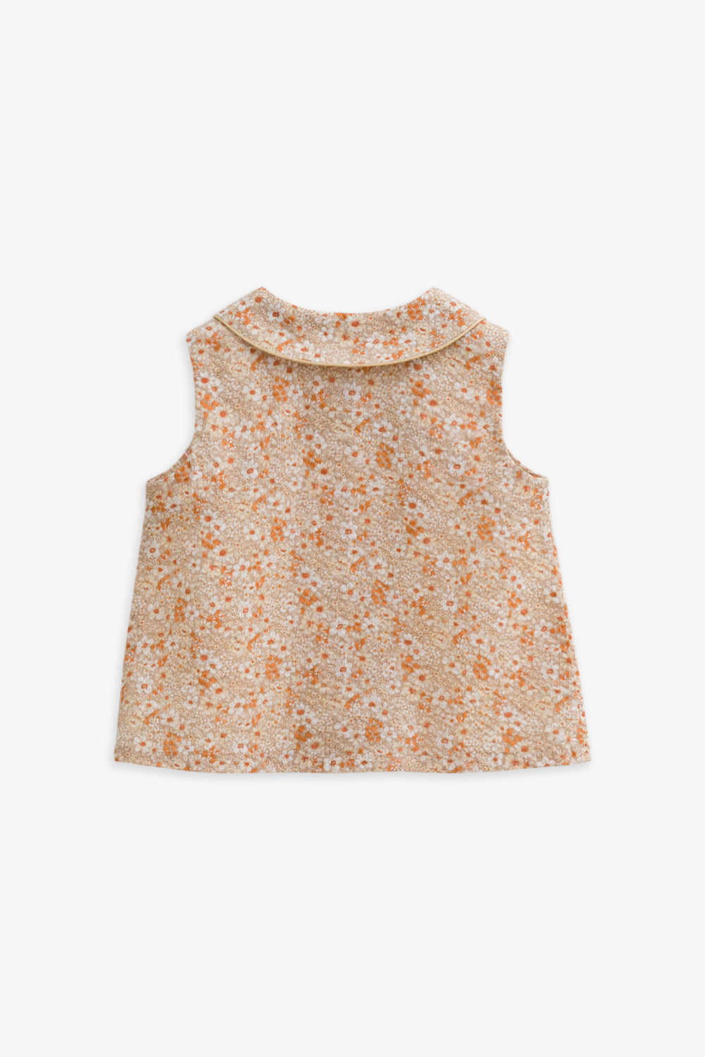【予約商品】Luxury コレクション：Flora 花柄ノースリーブトップス