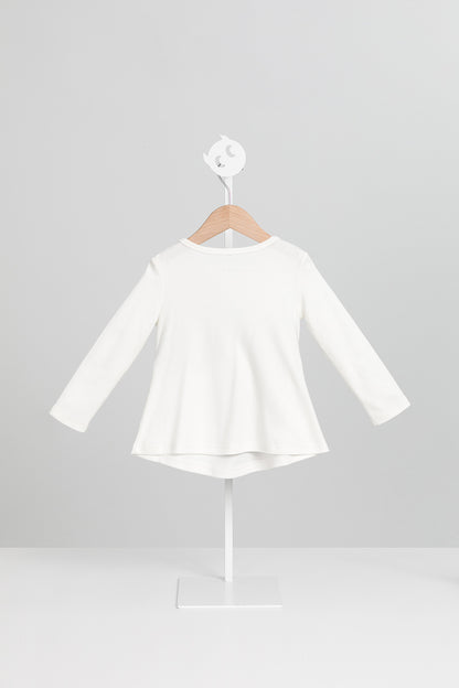 【予約商品】Mainコレクション：Rubans Pearlリボントップス