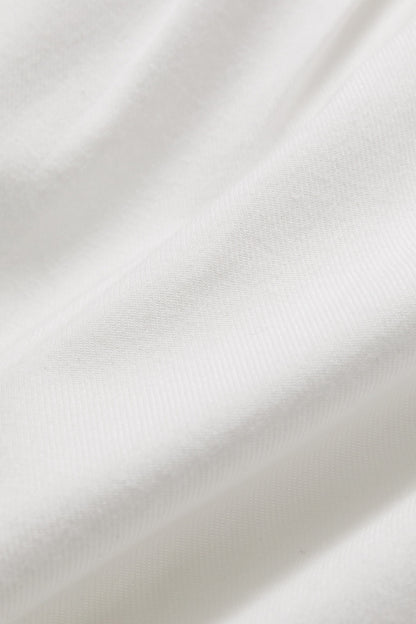 【予約商品】Mainコレクション：Little Poet ピンタック オーガニックコットン長袖シャツ