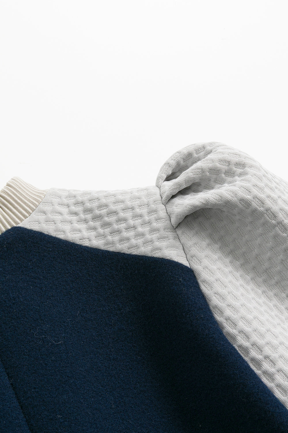 【予約商品】Luxuryコレクション：アシンメトリーウールロング丈トップス