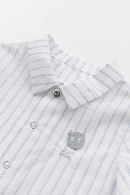 【予約商品】Main コレクション：Prep Stripe トライプシャツ