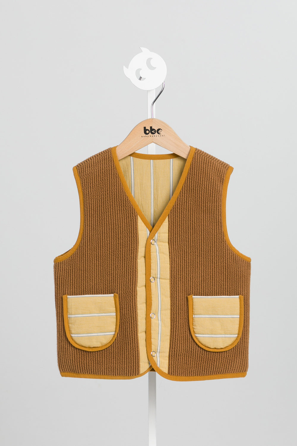 【予約商品】Luxuryコレクション：Zigzagリバーシブルベスト