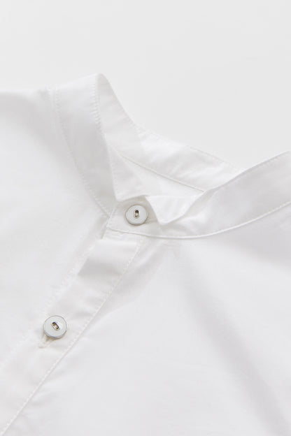 【予約商品】Main コレクション：Heritage Collar ウィングカラー長袖シャツ