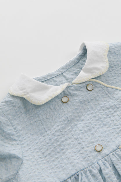 【予約商品】Mainコレクション：Cloud Frill ロンパース