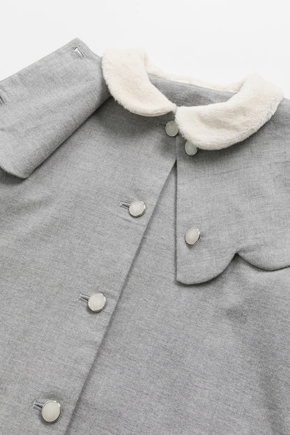 【予約商品】Mainコレクション：Cupcake 花びらツーピースコート