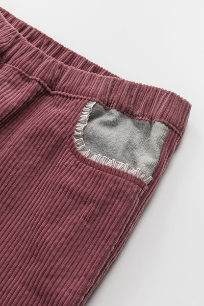 【予約商品】Luxuryコレクション：Wiggle コーディロイロングパンツ