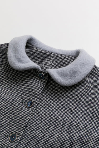 【予約商品】Luxuryコレクション：Winter Tale ハウンドトゥース リボンポケット長袖ジャケット