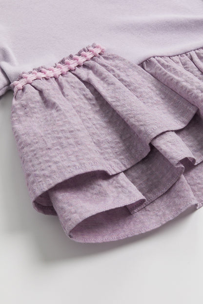 【予約商品】Mainコレクション：Ruffle Breezeレイヤードトップス