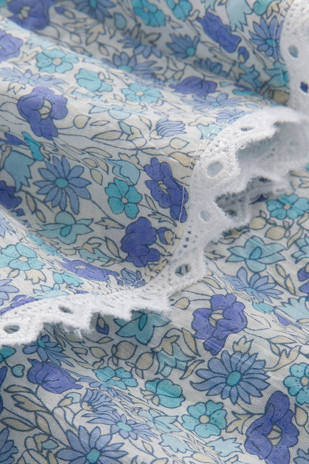 【予約商品】Luxury コレクション：Warm Garden フラワープリントサーキュラートップス