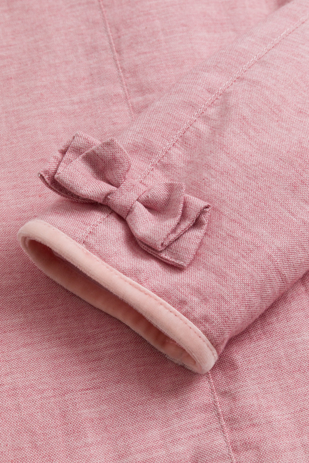 【予約商品】Mainコレクション：Rosie ラウンドカラー リボン 中綿ジャケット