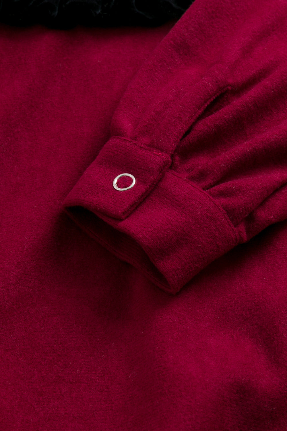 【予約商品】Luxuryコレクション：Winter Tale ベロア フリルカラー 長袖カバーオール