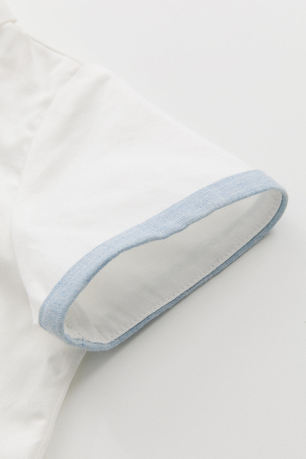 【予約商品】Main コレクション：Atelier Pintuck ピンタックカラーブロックシャツ