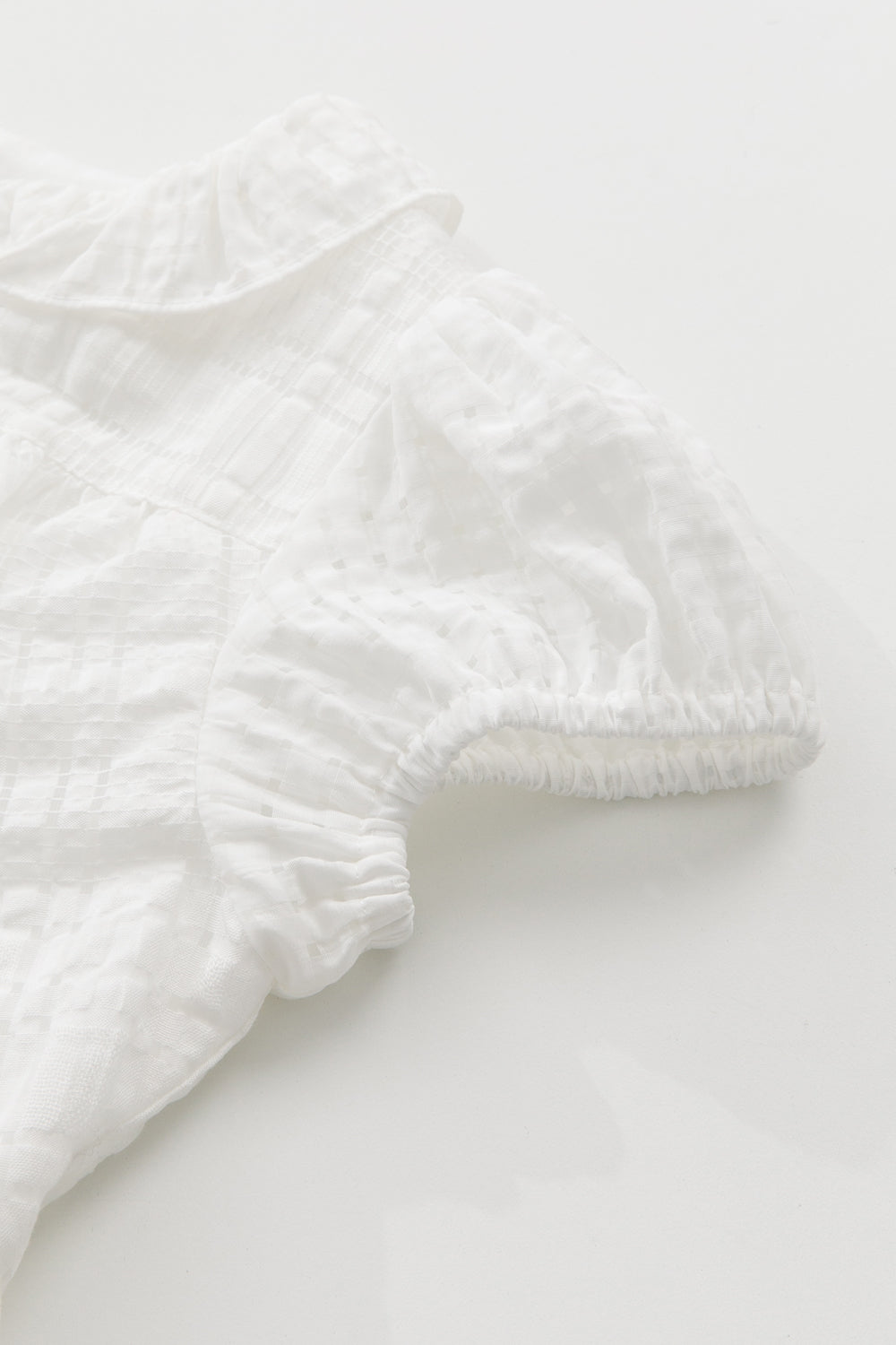 【予約商品】Luxury コレクション：Cotton Breeze コットンリネン混フリルワンピース