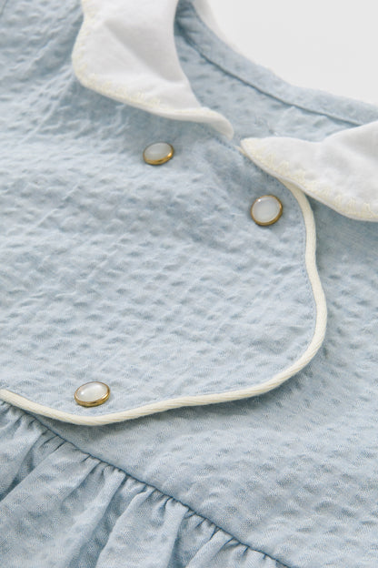 【予約商品】Mainコレクション：Cloud Frill ロンパース