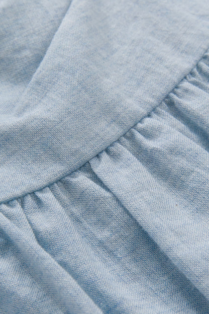 【予約商品】Main コレクション：Flutter ツイストノースリーブトップス