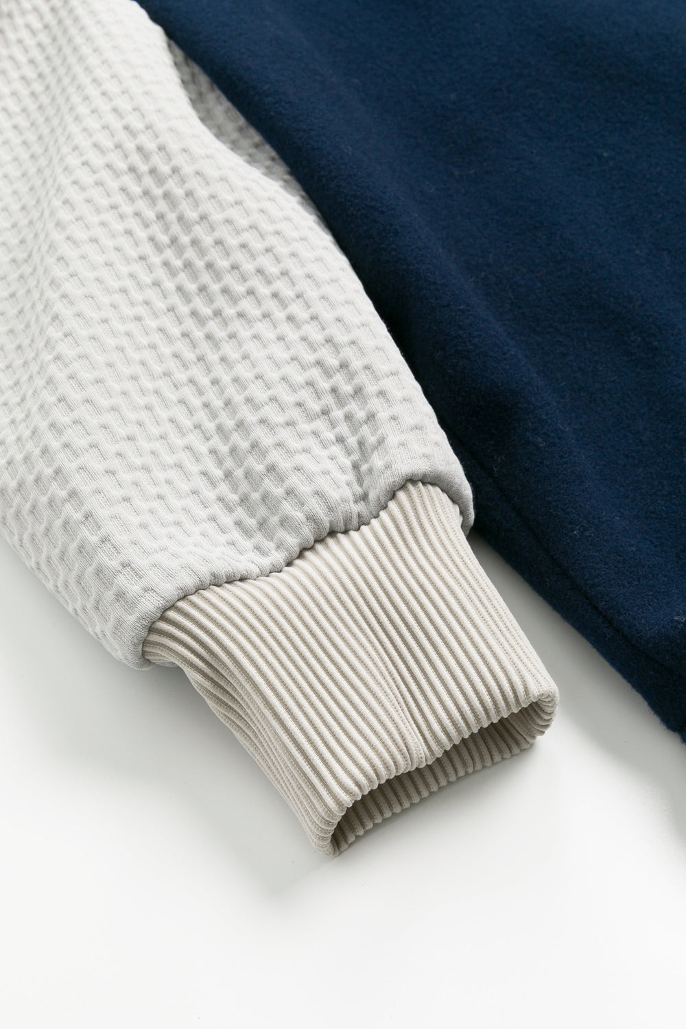 【予約商品】Luxuryコレクション：アシンメトリーウールロング丈トップス