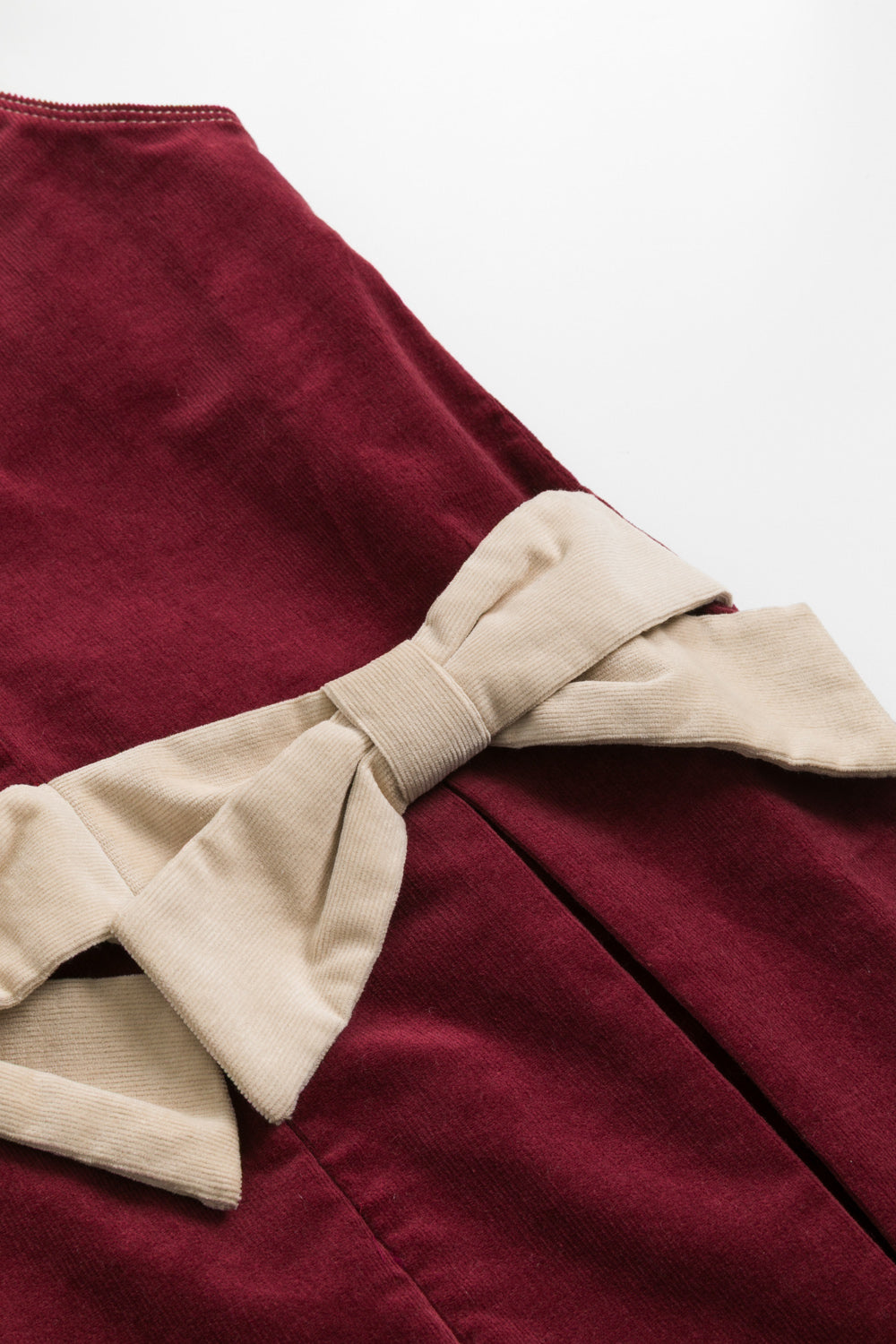 【予約商品】Luxuryコレクション：Bowberryコーデュロイサロペットスカート