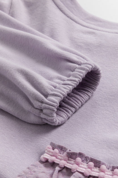 【予約商品】Mainコレクション：Ruffle Breezeレイヤードトップス