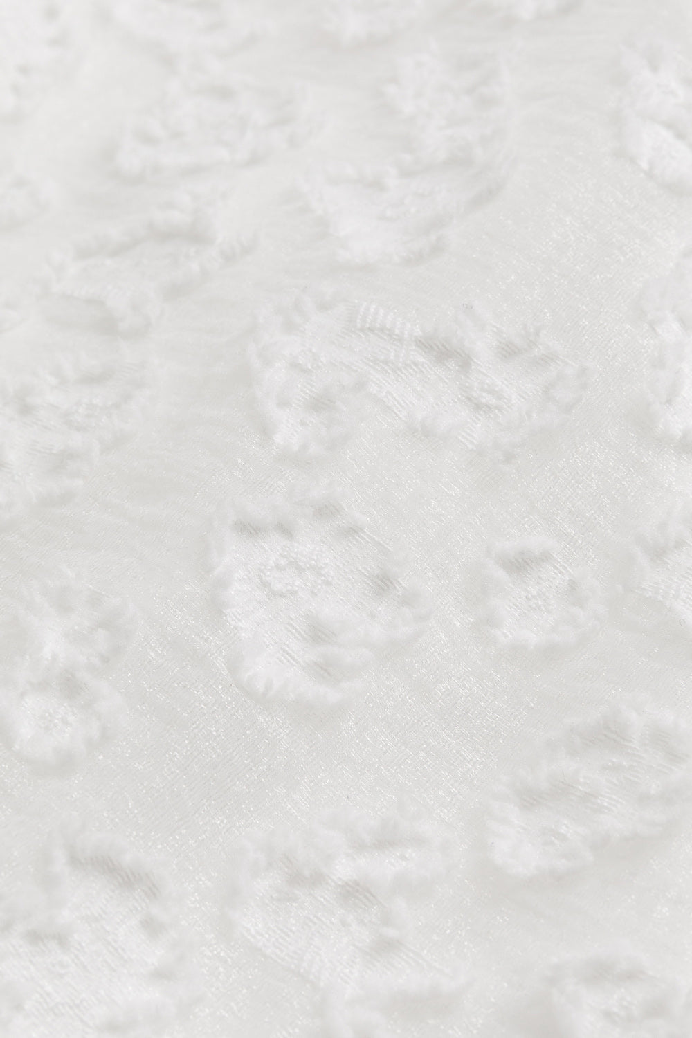 【予約商品】Luxuryコレクション：Daisy Cloud クラウドジャガード ラッフル長袖ワンピース