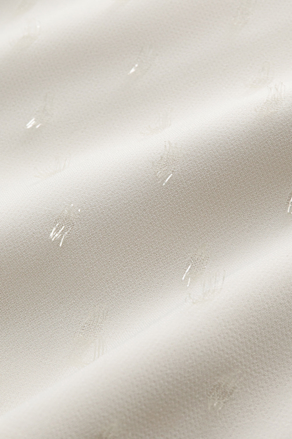 【予約商品】Luxuryコレクション：Winter Blossom ラメシフォン リボンカラー長袖ブラウス