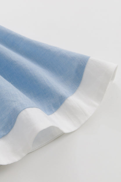 Mainコレクション ：Ruffle Cloud パフスリーブワンピース