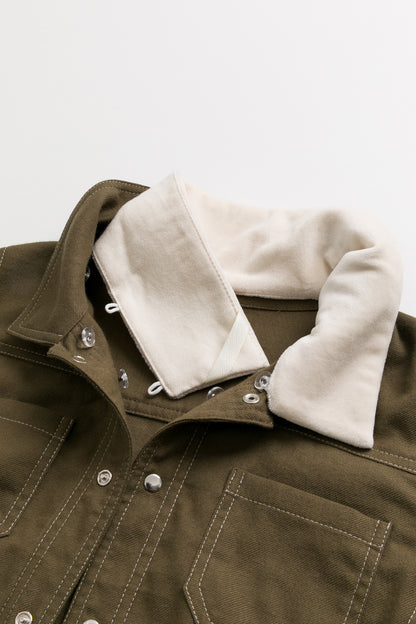 【予約商品】Luxuryコレクション：Theo 2WAY 切り替え長袖ジャケット