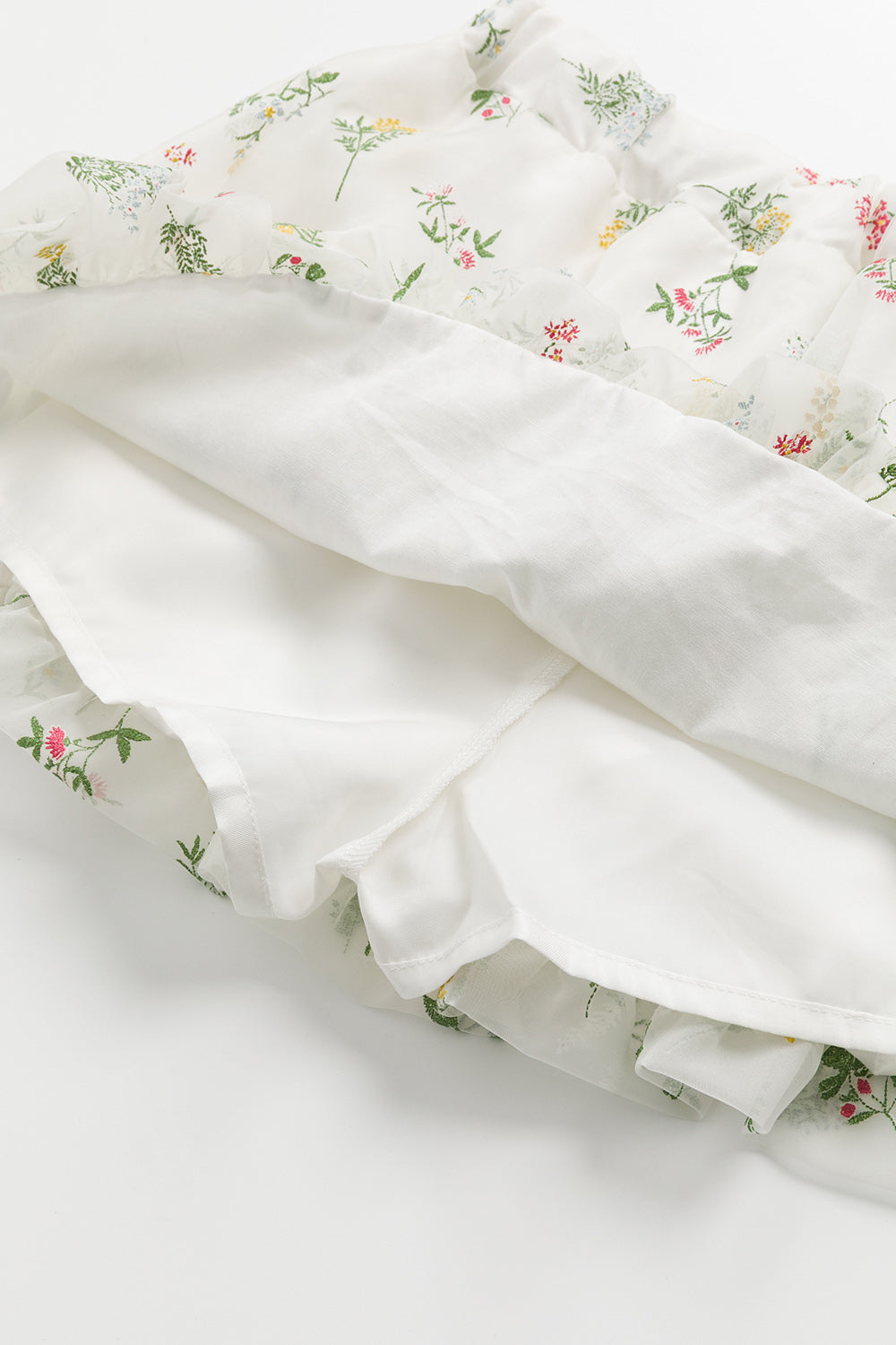 【予約商品】Luxuryコレクション：Flutter Flora バルーンキュロットスカート