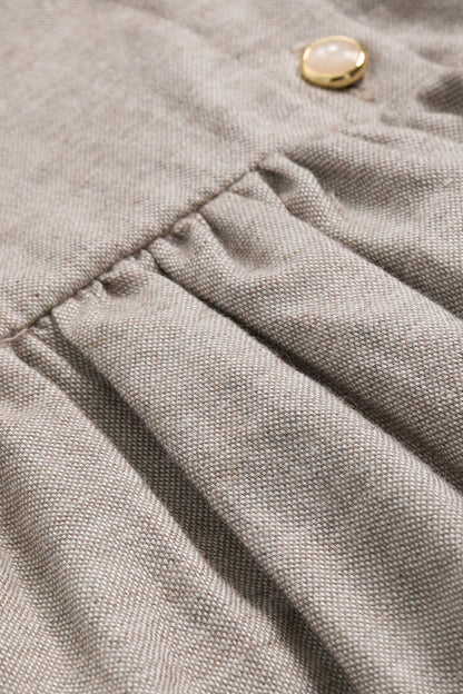 【予約商品】Luxuryコレクション - Eliseダブルレイヤードカラーワンピースロンパース