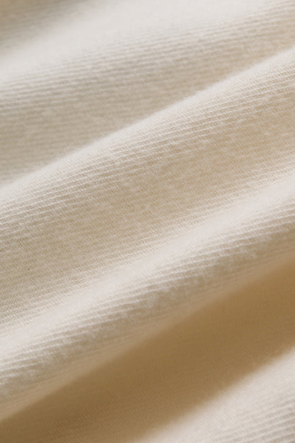 【予約商品】Mainコレクション：Edmund オーガニックコットン ストライプ切り替え長袖シャツ