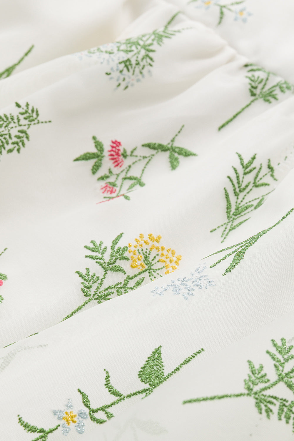 【予約商品】Luxuryコレクション：Flutter Flora バルーンキュロットスカート