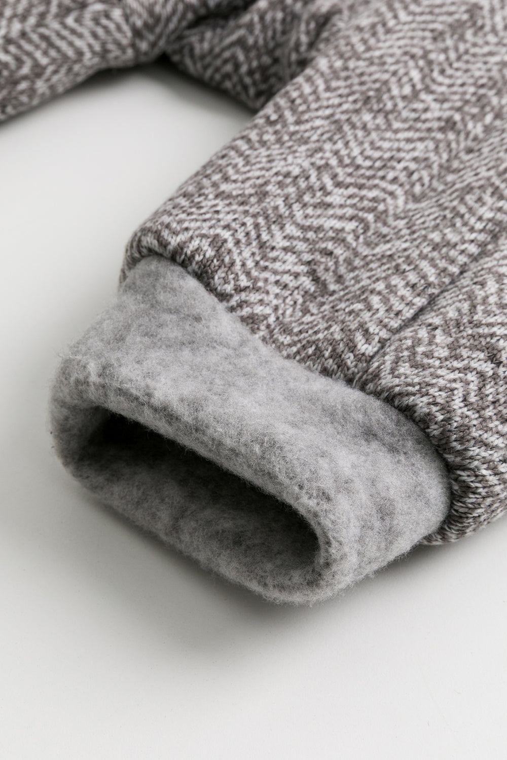 【予約商品】Luxuryコレクション：Bear Hug クマの耳 フーデッド ダブルジップ長袖カバーオール