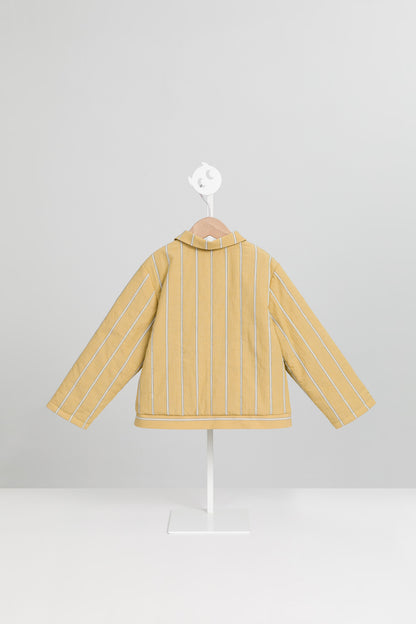 【予約商品】Mainコレクション：Eko Stripeリバーシブルジャケット